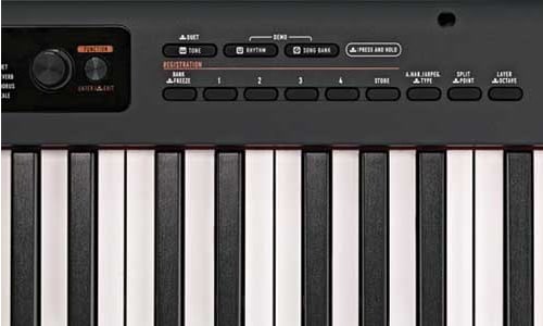 O piano digital Casio CDP-S350
