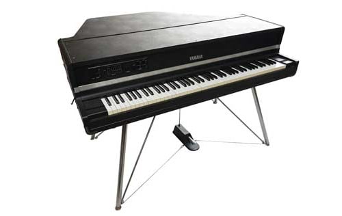 O som do piano eléctrico do Korg SV-2