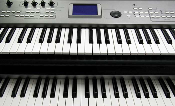 As chaves da Yamaha YPG-535