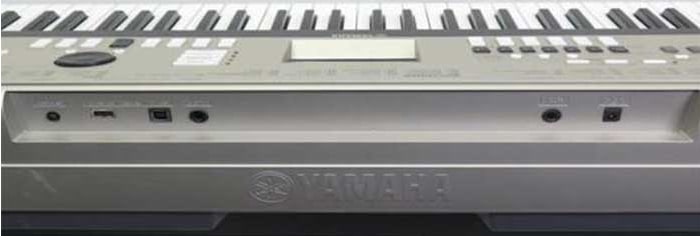 A conectividade da Yamaha YPG-535