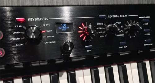 O Korg Grandstage controla