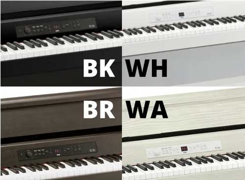 As diferentes cores do Korg G1 Air