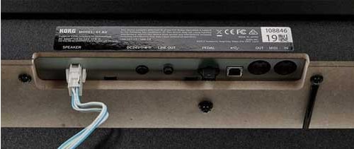 Conectividade do ar Korg G1