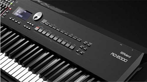 A biblioteca Roland RD-2000