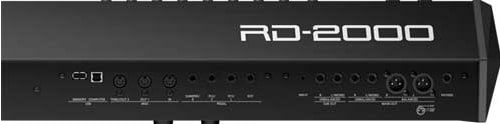 A conectividade do Roland RD-2000