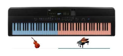 O modo de divisão da Roland RD-88