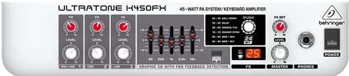 Behringer K450FX EQ e amplificador FX
