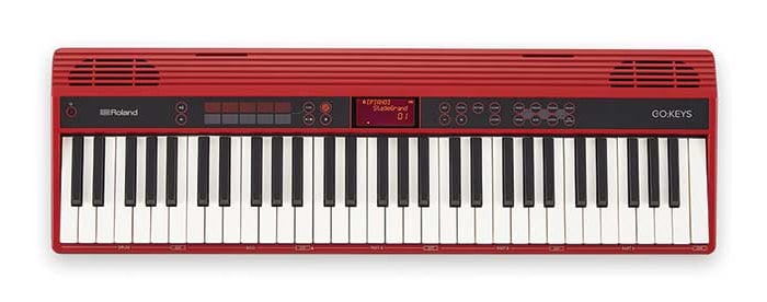 O piano digital Roland GO:KEYS