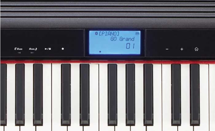As teclas Roland GO:PIANO Teclado 61