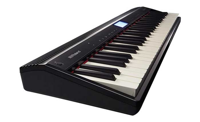 Os sons das teclas Roland GO:PIANO 66