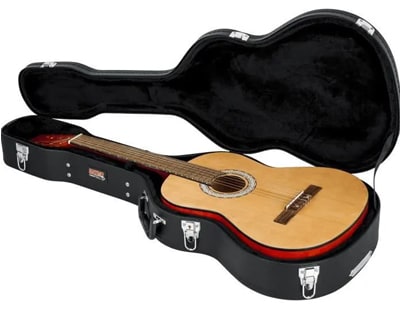Uma caixa de guitarra