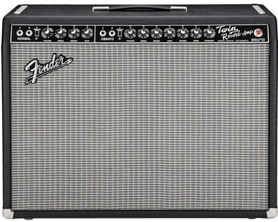 Um amplificador de guitarra