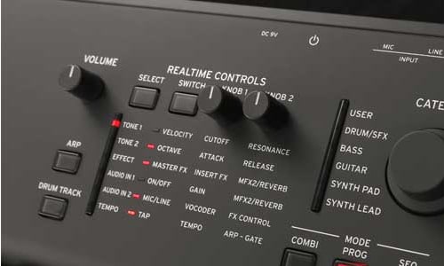 O piano digital Korg Kross 2