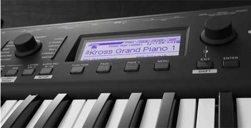 O piano digital Korg Kross 2