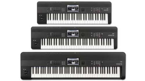 O piano digital Korg Krome EX