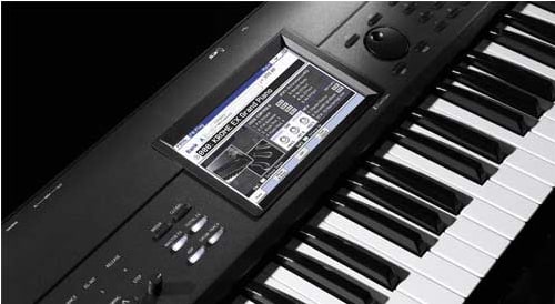 O piano digital Korg Krome EX