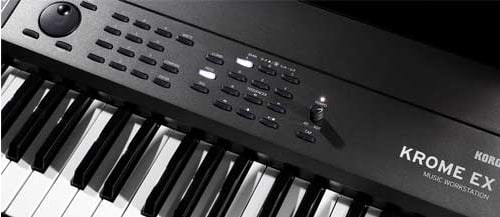 O piano digital Korg Krome EX