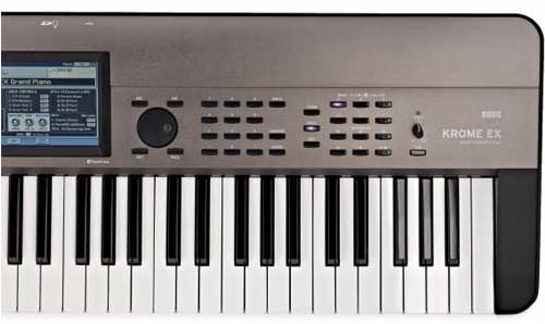 O piano digital Korg Krome EX