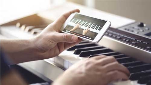 Aulas de piano online 