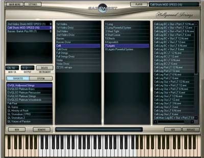 O VST EastWest Hollywood Strings
