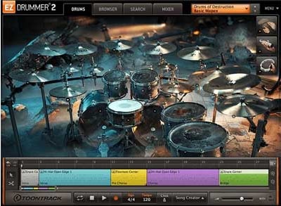 O Toontrack EZdrummer 2 VST