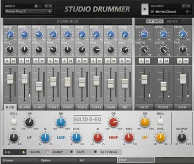 O Native Instruments Studio Drummer VST