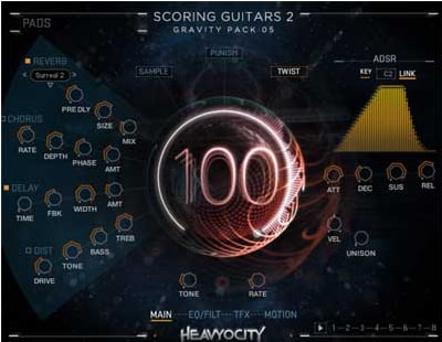 As Guitarras de Pontuação de Pesados 2 VST
