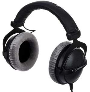 auscultadores auriculares de costas fechadas
