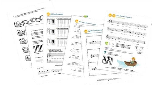 Aulas de piano da Academia Hoffman
