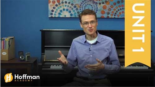 Aulas de piano da Academia Hoffman