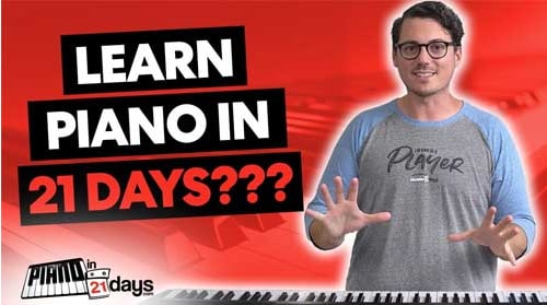 Aulas de piano Piano em 21 Dias