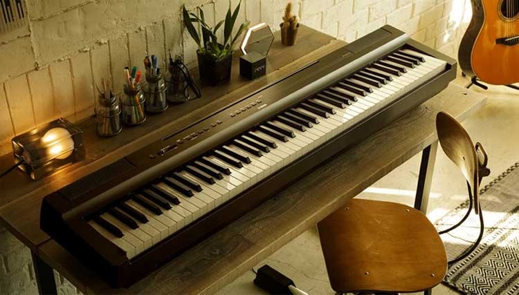 O teclado numérico Yamaha P-115