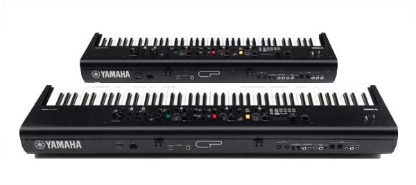 O piano digital Yamaha CP88 e CP73