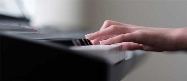Teclas de piano digital Yamaha CP88 e CP73