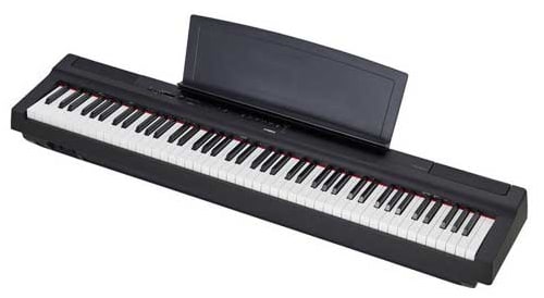 O piano digital Yamaha P-125