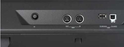 Ligações MIDI da Yamaha MX-88