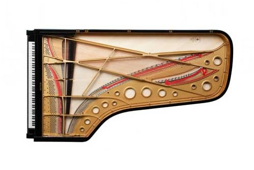 O som do piano da Yamaha DGX-660
