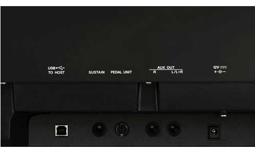 Portos Yamaha P-125 e P-115