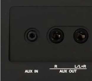 As saídas auxiliares da Yamaha P-515