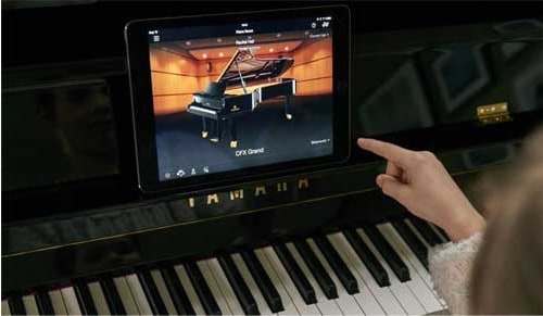A aplicação Pianista Inteligente da Yamaha