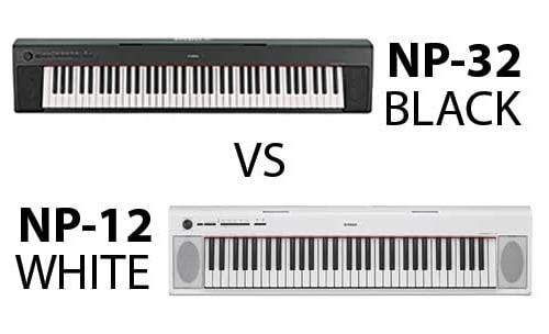 Teclados digitais Yamaha np-12 e np32