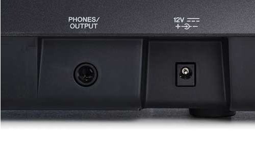 Ligações do piano digital yamaha NP-32