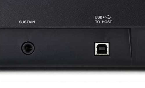 Ligações do piano digital yamaha NP-32
