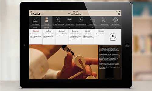 Software Técnico Virtual para o Piano Kawai ES110