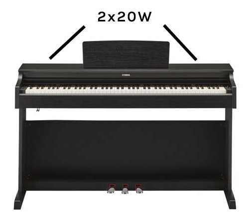 O Piano Digital Yamaha YDP-163