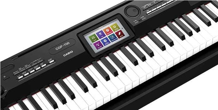 Funções do piano Casio CGP-700
