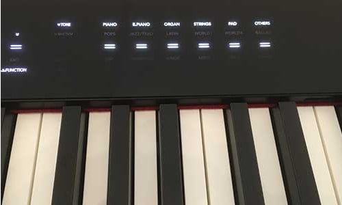 O som do piano digital Casio Privia PX-S3000