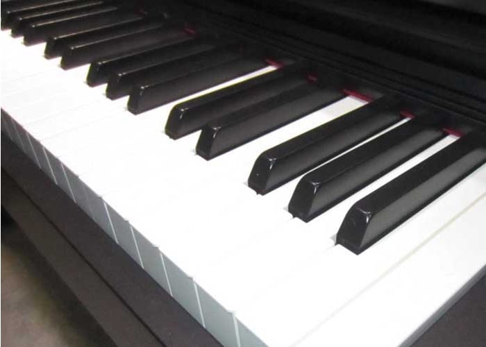 As teclas do piano digital Casio Privia PX-870